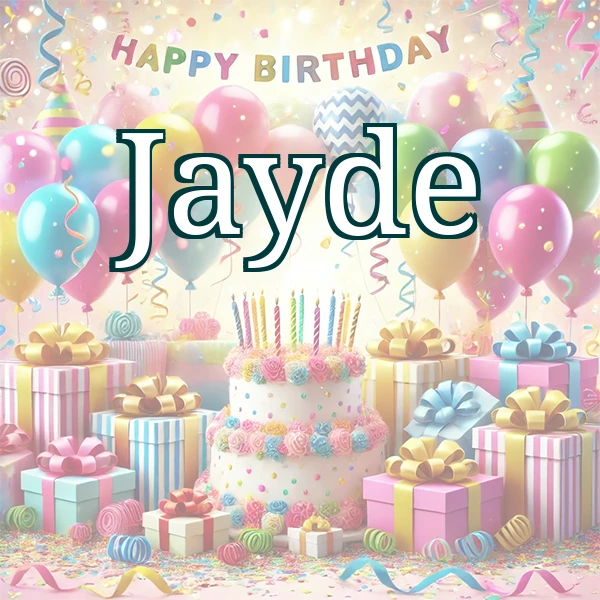 Happy Birthday Jayde