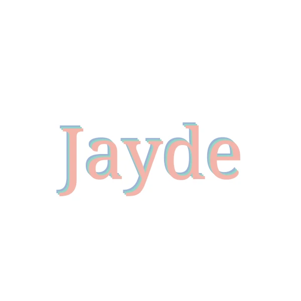 Font Jayde